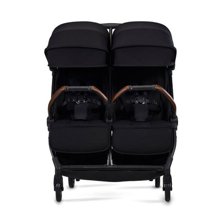 Silver Cross Jet Double Stroller – Ultra-Compact Luxury Travel Stroller for Two