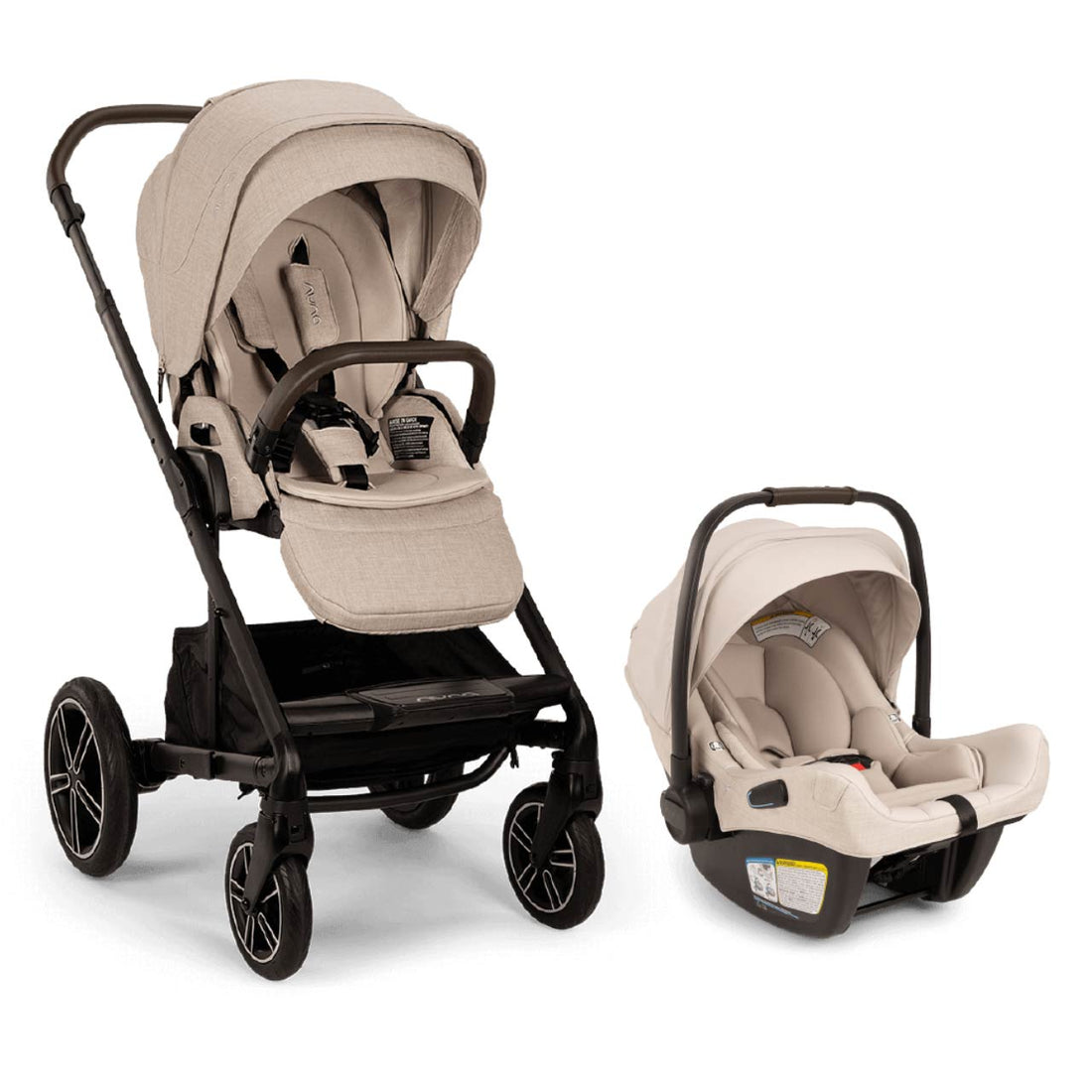 nuna pipa lite rx with stroller Nuna Mixx Next + Pipa Aire RX Travel System Monterey/Biscotti