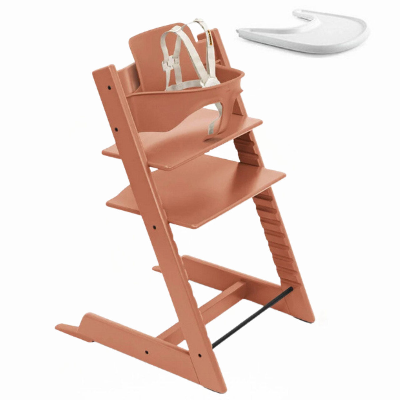 Stokke Tripp Trapp high chair with tray and accessories from