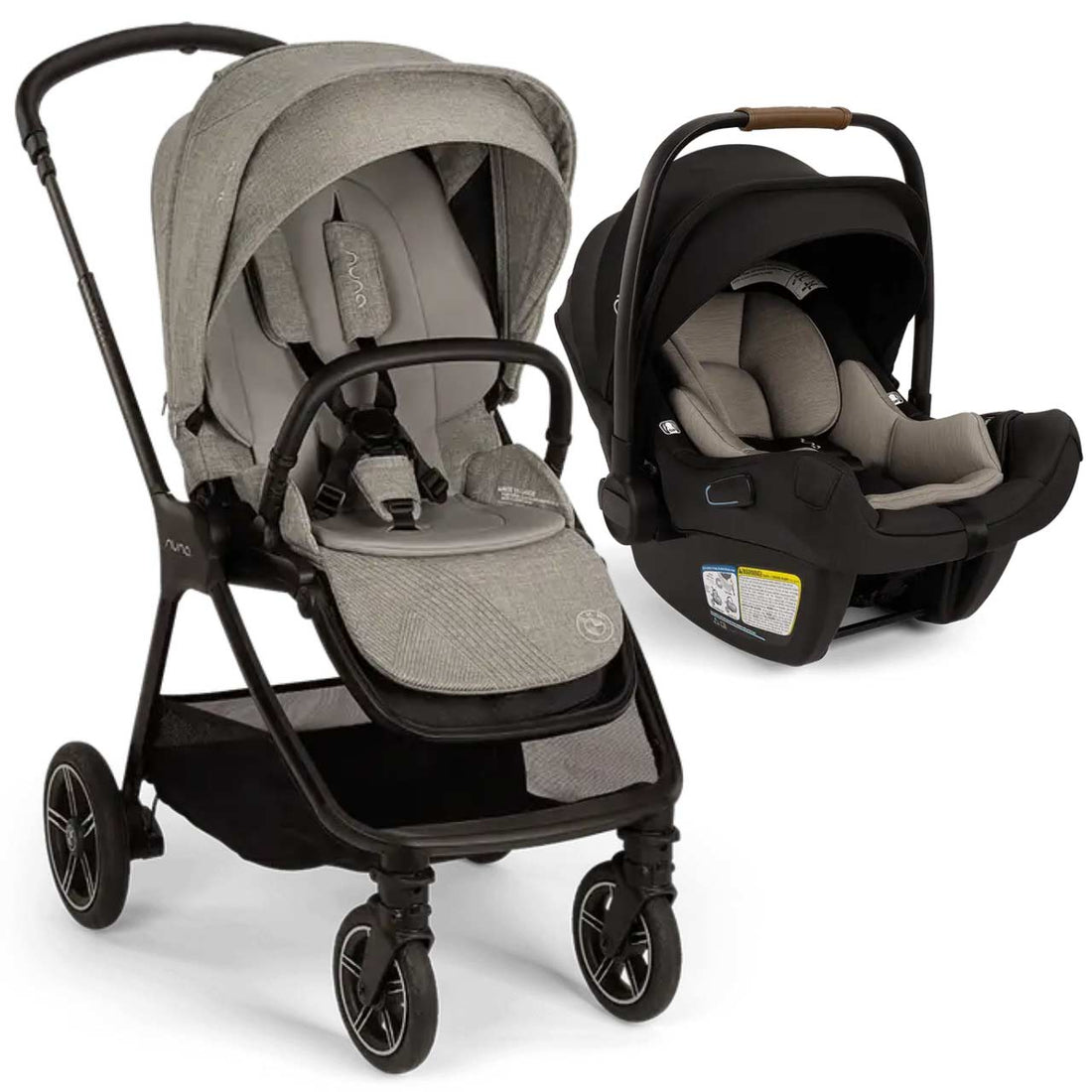 easy stroller travel system Nuna TRIV Next + PIPA Aire Travel System
