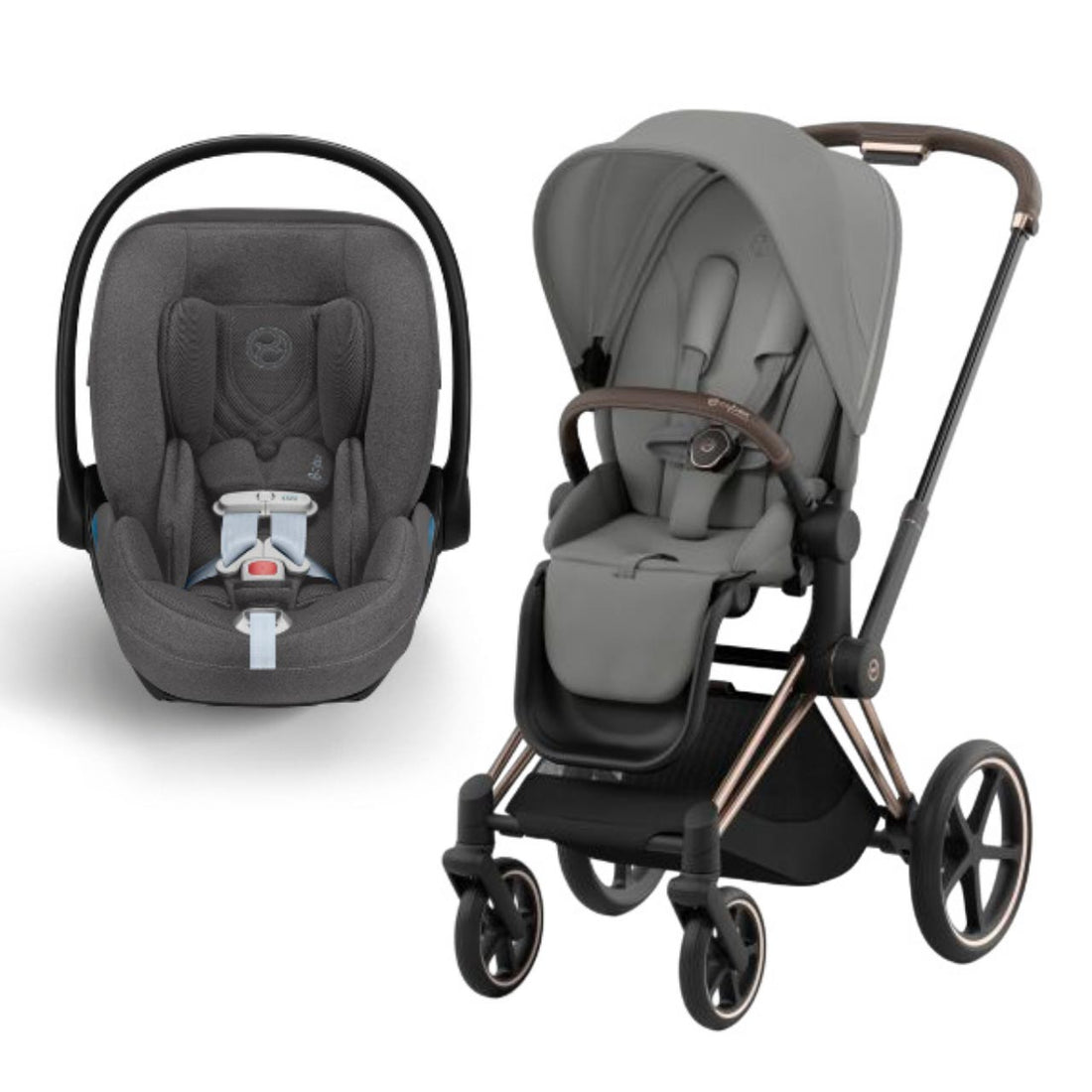 Cybex Priam 4 Travel System with Cloud T