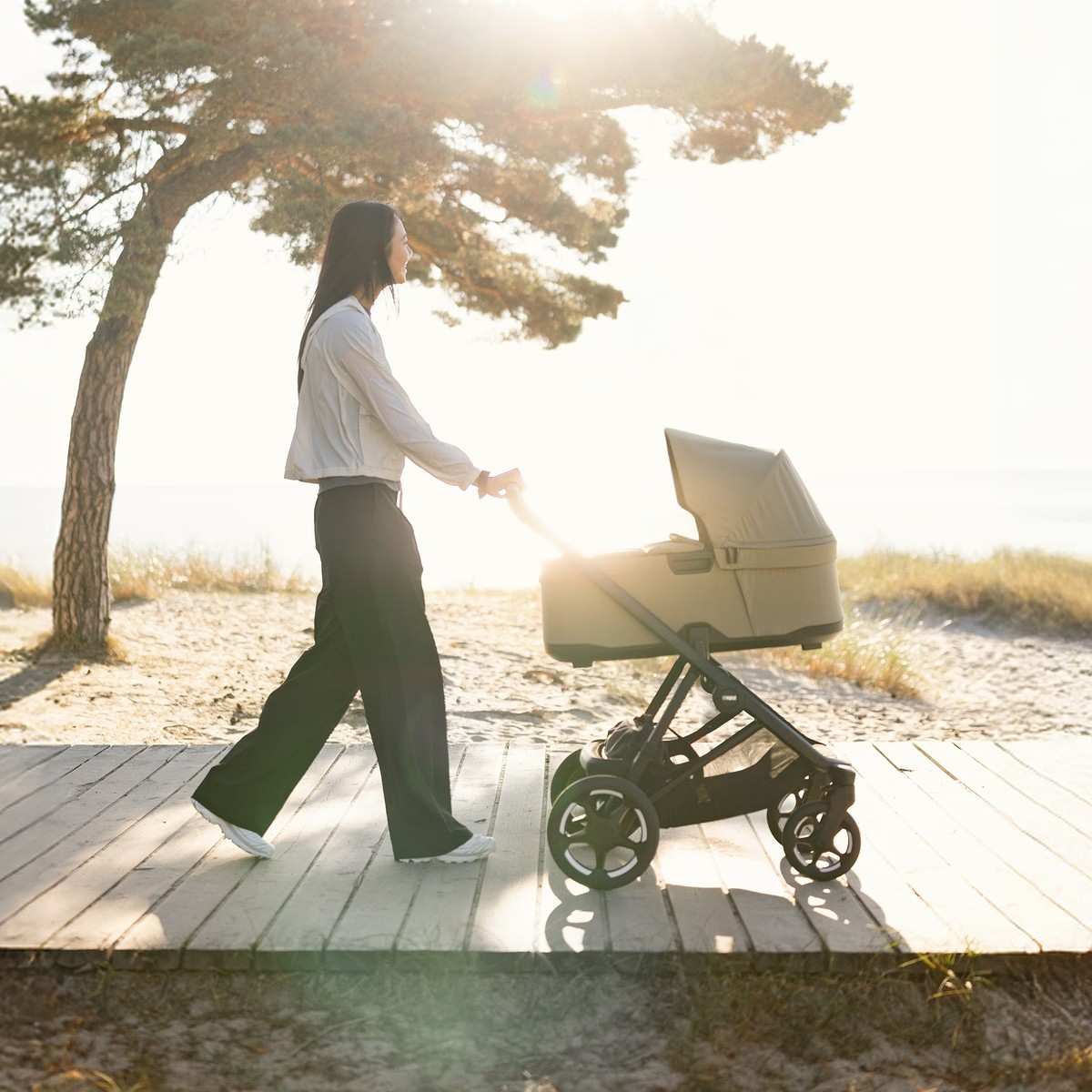 Thule Charm 2-in-1 Stroller and  Bassinet