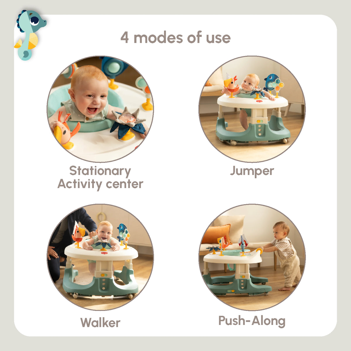 Tiny Love Here I Grow Baby Walker and Mobile Activity Center