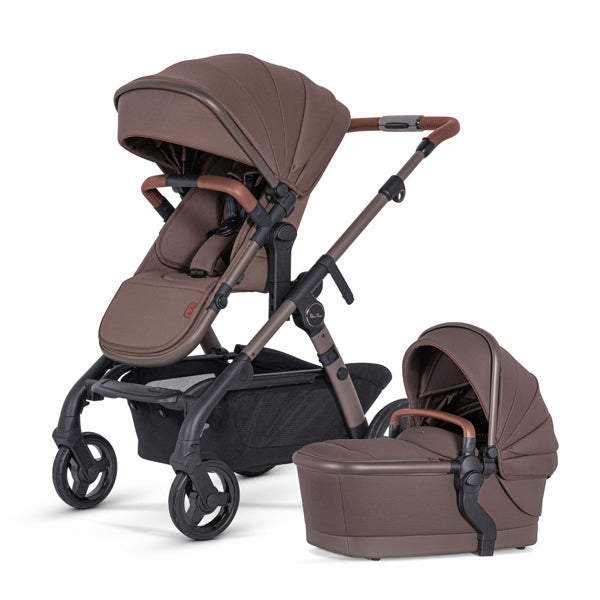 Silver Cross Wave 3 Single to Double Stroller Licorice