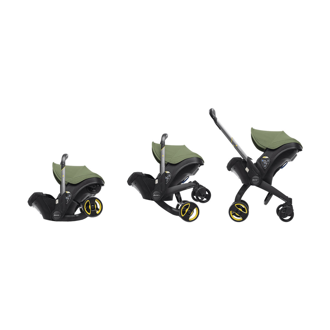 car seat that turns to stroller Doona Infant Car Seat & Stroller Nitro Black
