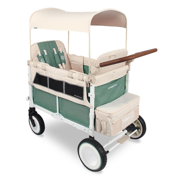 wonderfold vw4 volkswagen stroller wagon WonderFold VW4 Volkswagen Stroller Wagon Bondi Blue