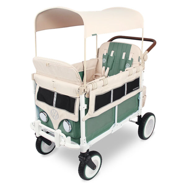 volkswagen wagon stroller costco WonderFold VW4 Volkswagen Stroller Wagon Bondi Blue