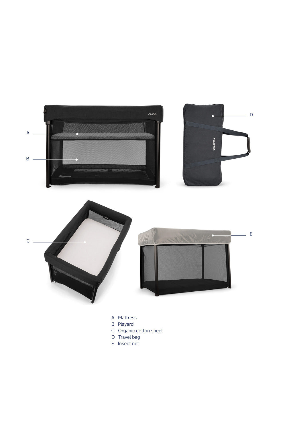 Nuna paal playard features 