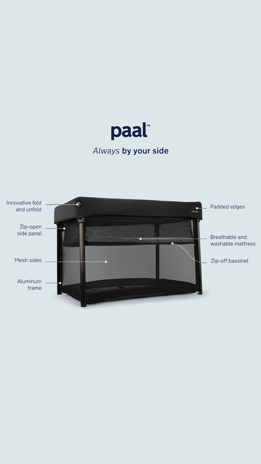 PAAL playard folded compact 