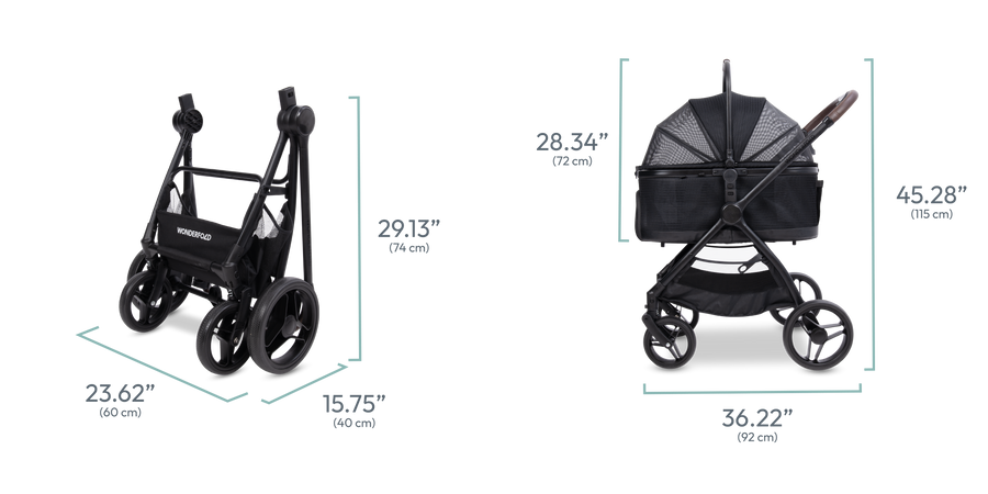 Wonderfold P3 Pet Stroller