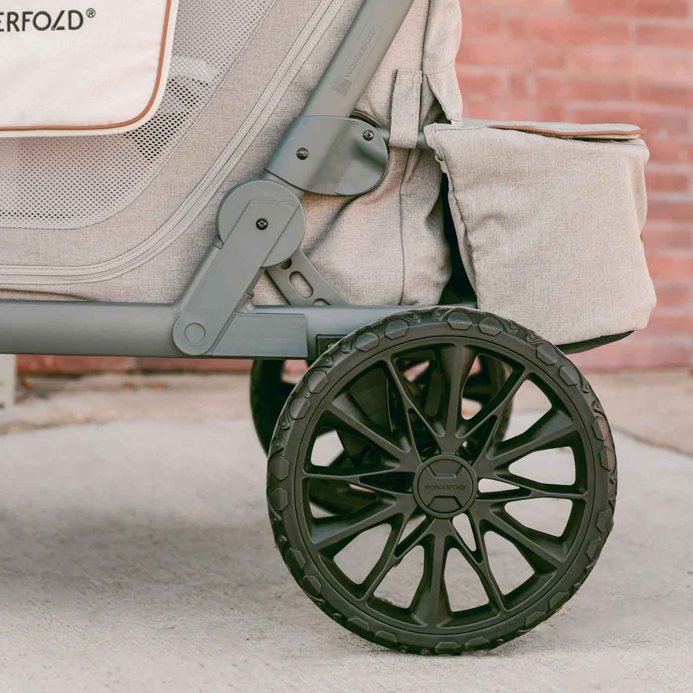 WonderFold L2 Double Stroller Wagon