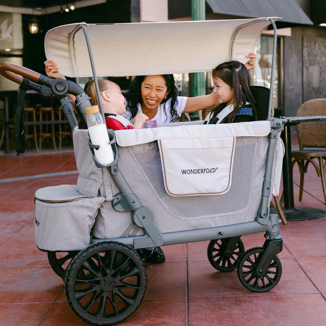WonderFold L2 Double Stroller Wagon