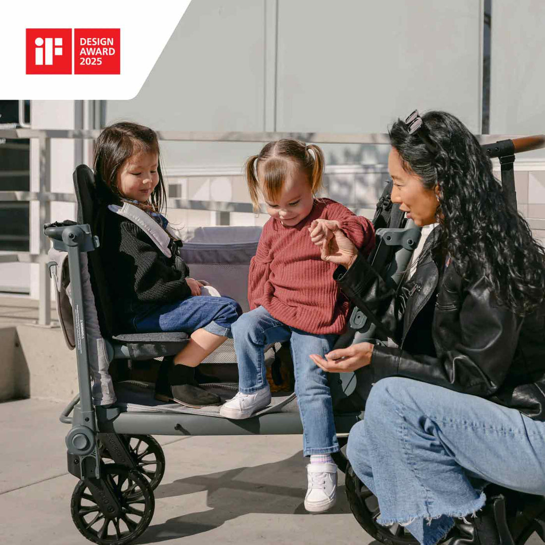 WonderFold L2 Double Stroller Wagon