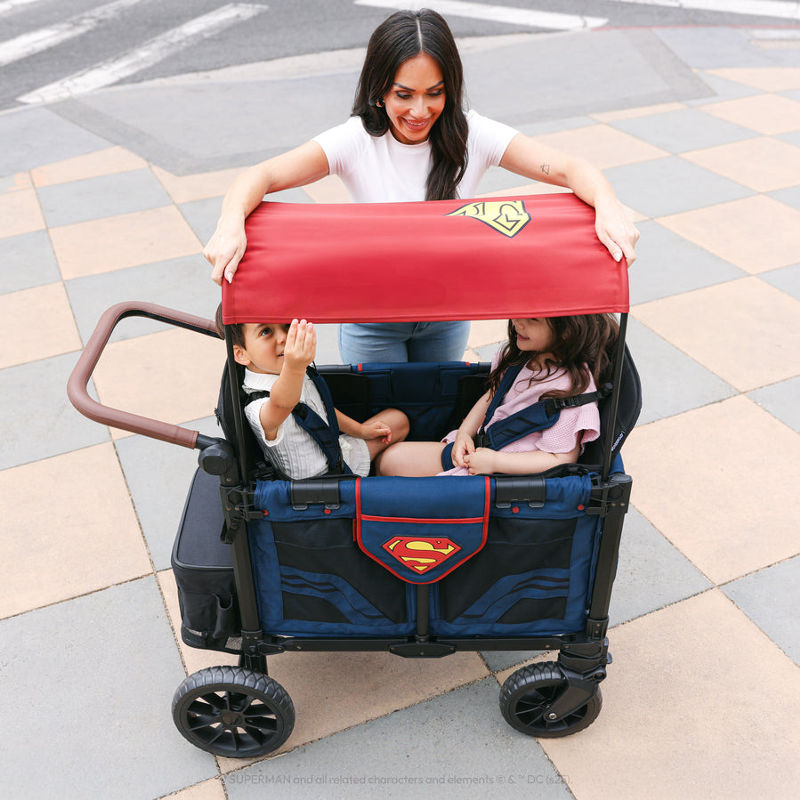 stroller wagon attachment WonderFold Elite/Luxe Pro Accessory Kit W2 / Superman