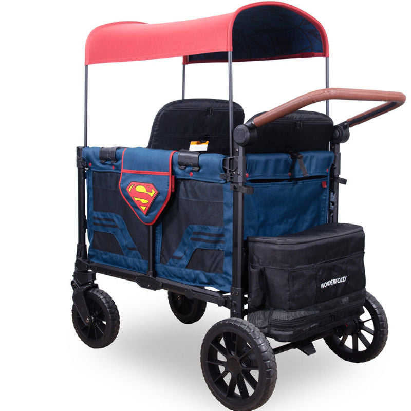 Wonderfold Superman Stroller Wagon - Quad (4 Seater)