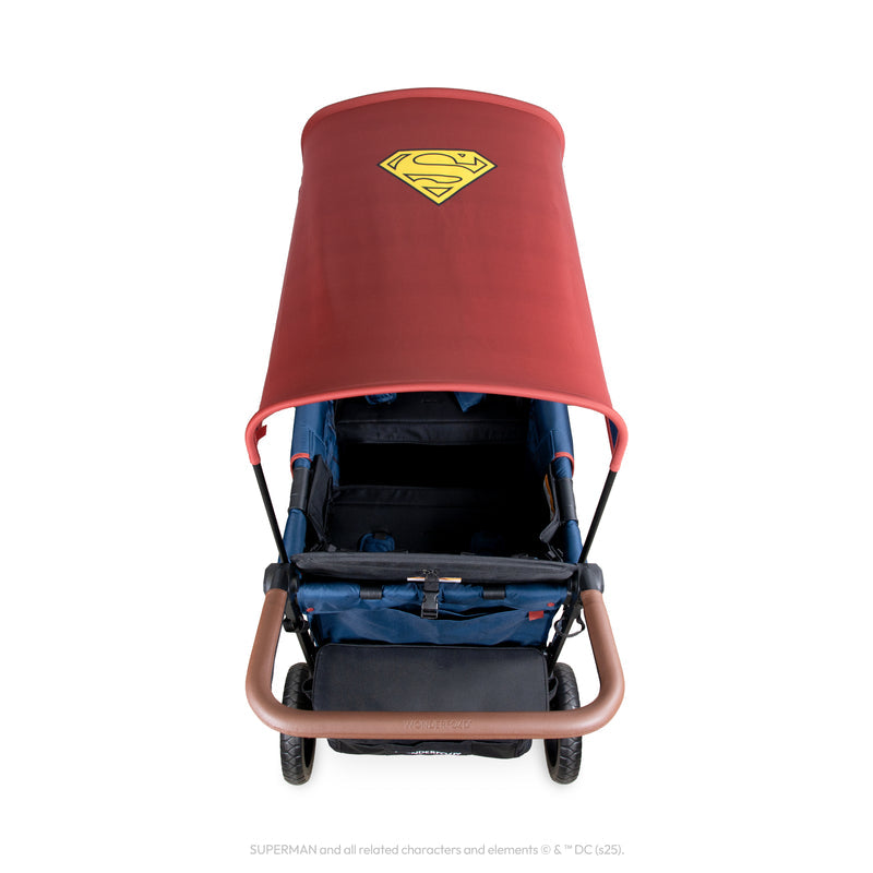 quad jogging stroller WonderFold Superman Stroller Wagon
