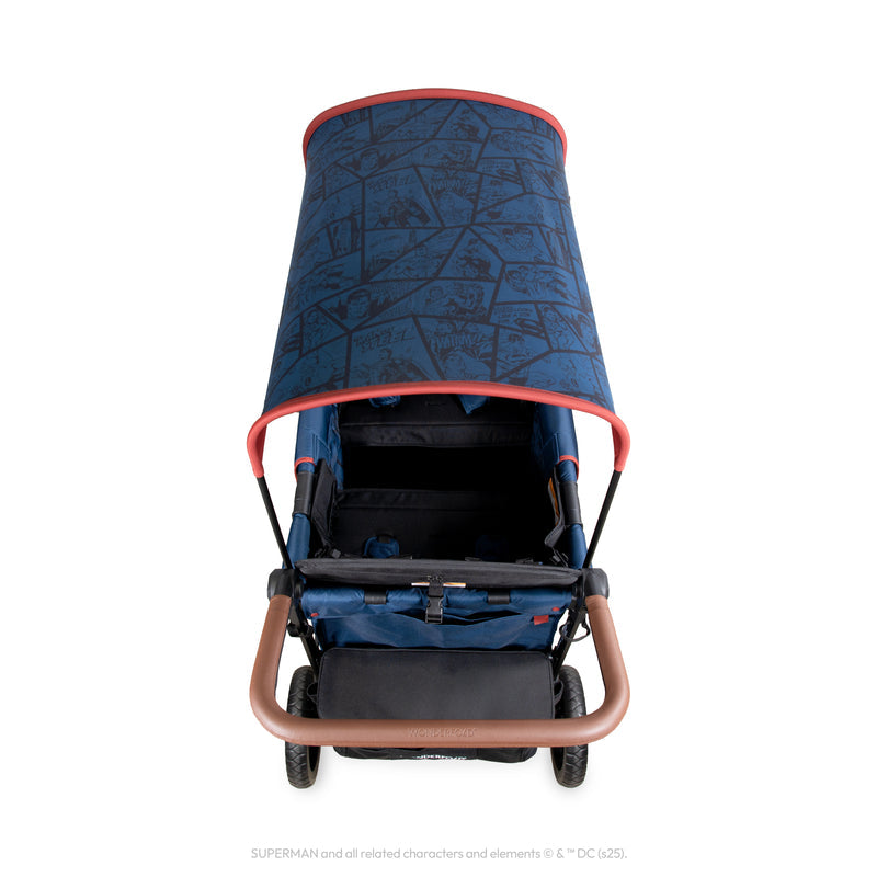 Wonderfold Superman Stroller Wagon - Quad (4 Seater)