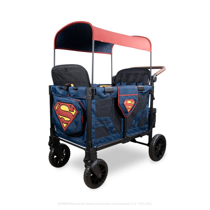 Wonderfold Superman Stroller Wagon - Quad (4 Seater)