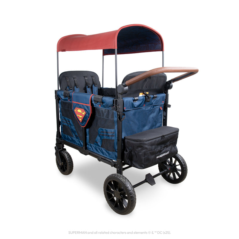 Wonderfold Superman Stroller Wagon - Quad (4 Seater)