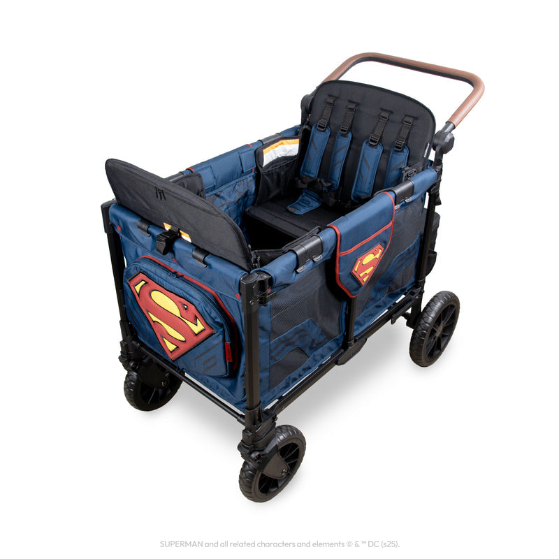 Wonderfold Superman Stroller Wagon - Quad (4 Seater)