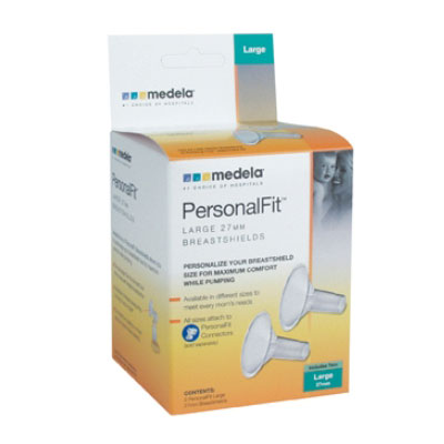 Medela PersonalFit Breastshield - 27mm - 2pk-2