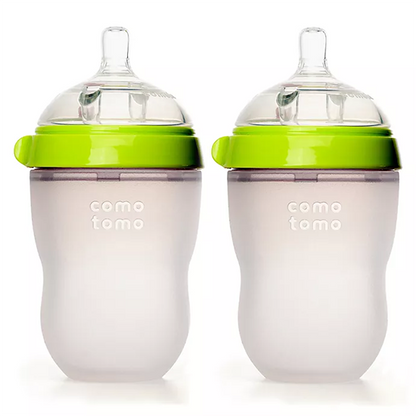 Comotomo Natural Feel Baby Bottle - 8 oz  (2 Pack)