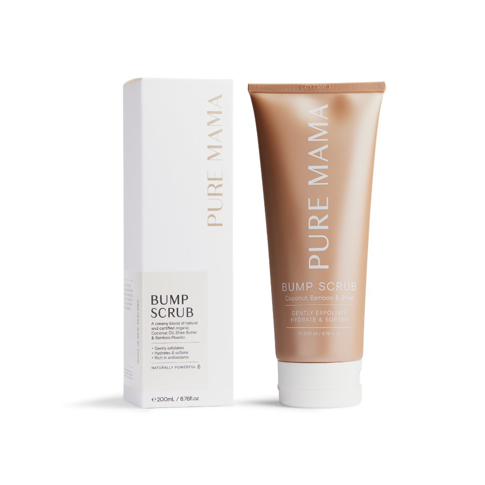 Pure Mama pregnancy skin care - Bump scrub  
