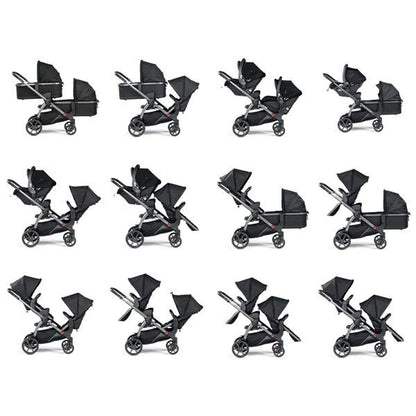 double stroller for peg perego car seat PEG YPSI + Primo Viaggio Nido Travel System