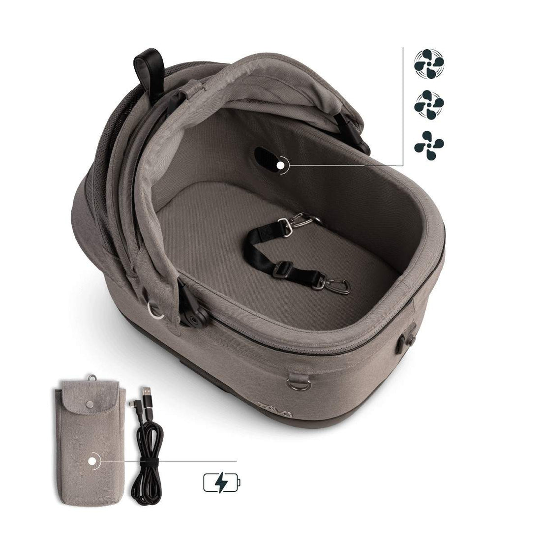 Maeve™ iso5X Wind + Roscoe Trek Stroller