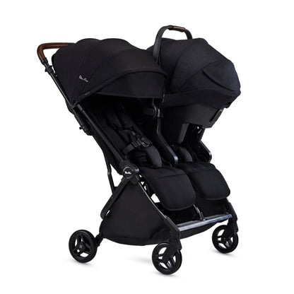 side by side double stroller car seat compatible Silver Cross Car Seat Adapter
