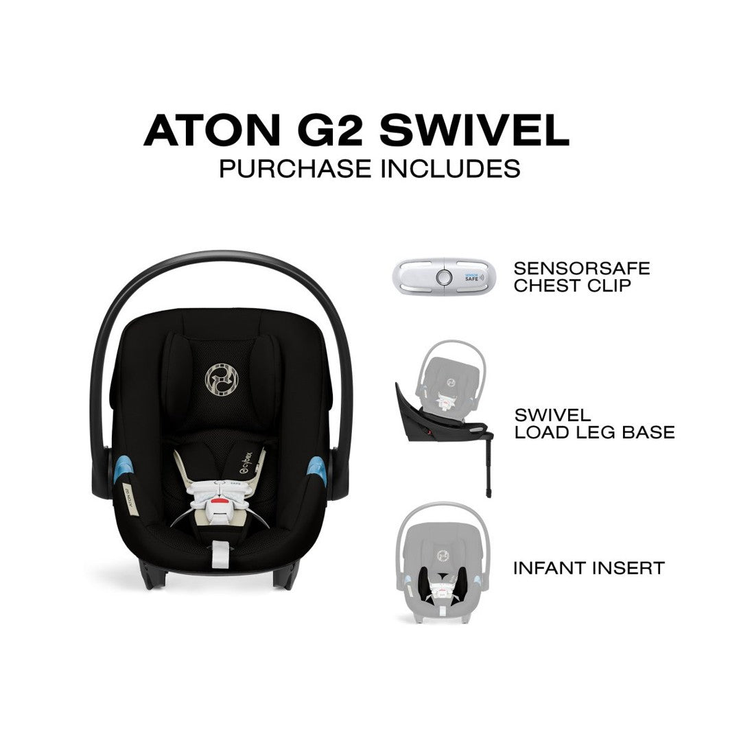 Cybex Aton G2 Swivel Infant Car Seat