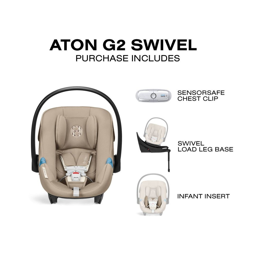 Cybex Aton G2 Swivel Infant Car Seat