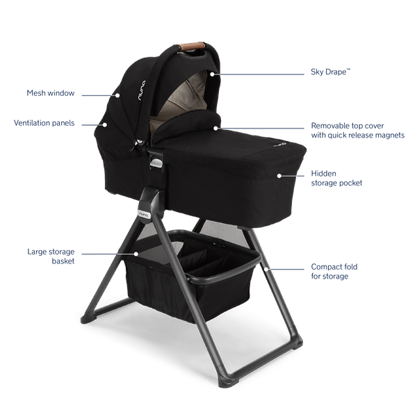 Nuna MIXX Bassinet wih Stand Ships Now