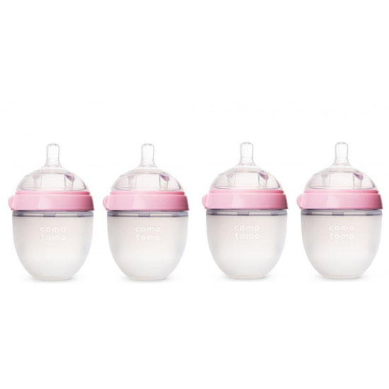 Comotomo Natural Feel Baby Bottle - 5 oz (4 Pack)