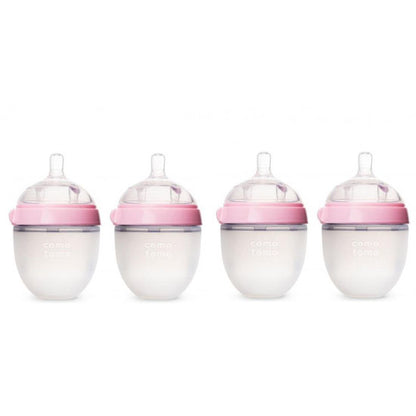 Comotomo Natural Feel Baby Bottle - 5 oz (4 Pack)