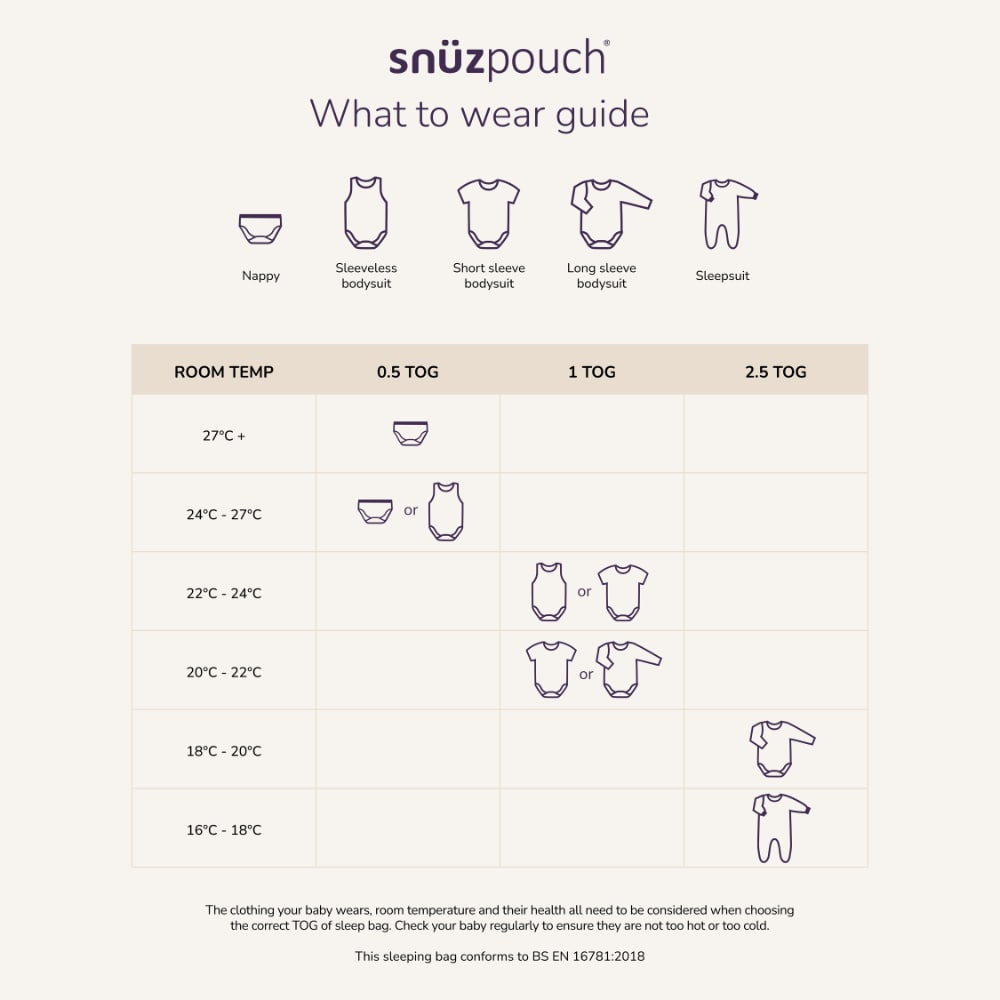SnuzPouch Sleeping Bag - Blush Dot