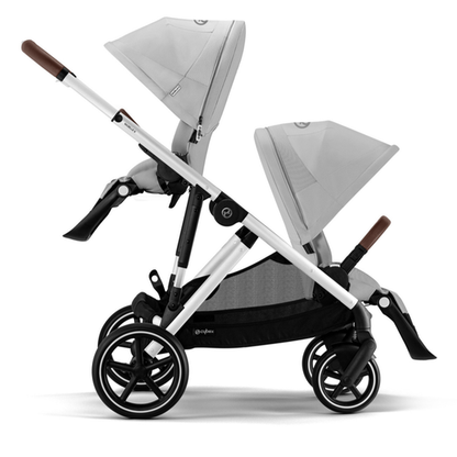 Cybex Gazelle S Double Stroller Almond Beige/Taupe Frame