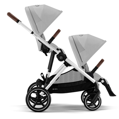 Cybex Gazelle S Double Stroller Almond Beige/Taupe Frame