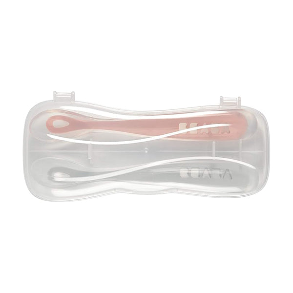 Beaba Silicon Spoon 2PK and Case