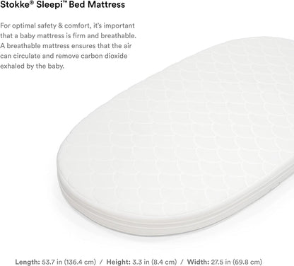 Stokke Sleepi Bed Mattress V3 is a great baby registry gift.