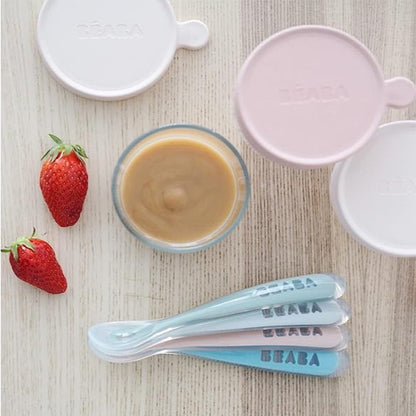 Beaba Stage 1 Silicon Spoon 4PK