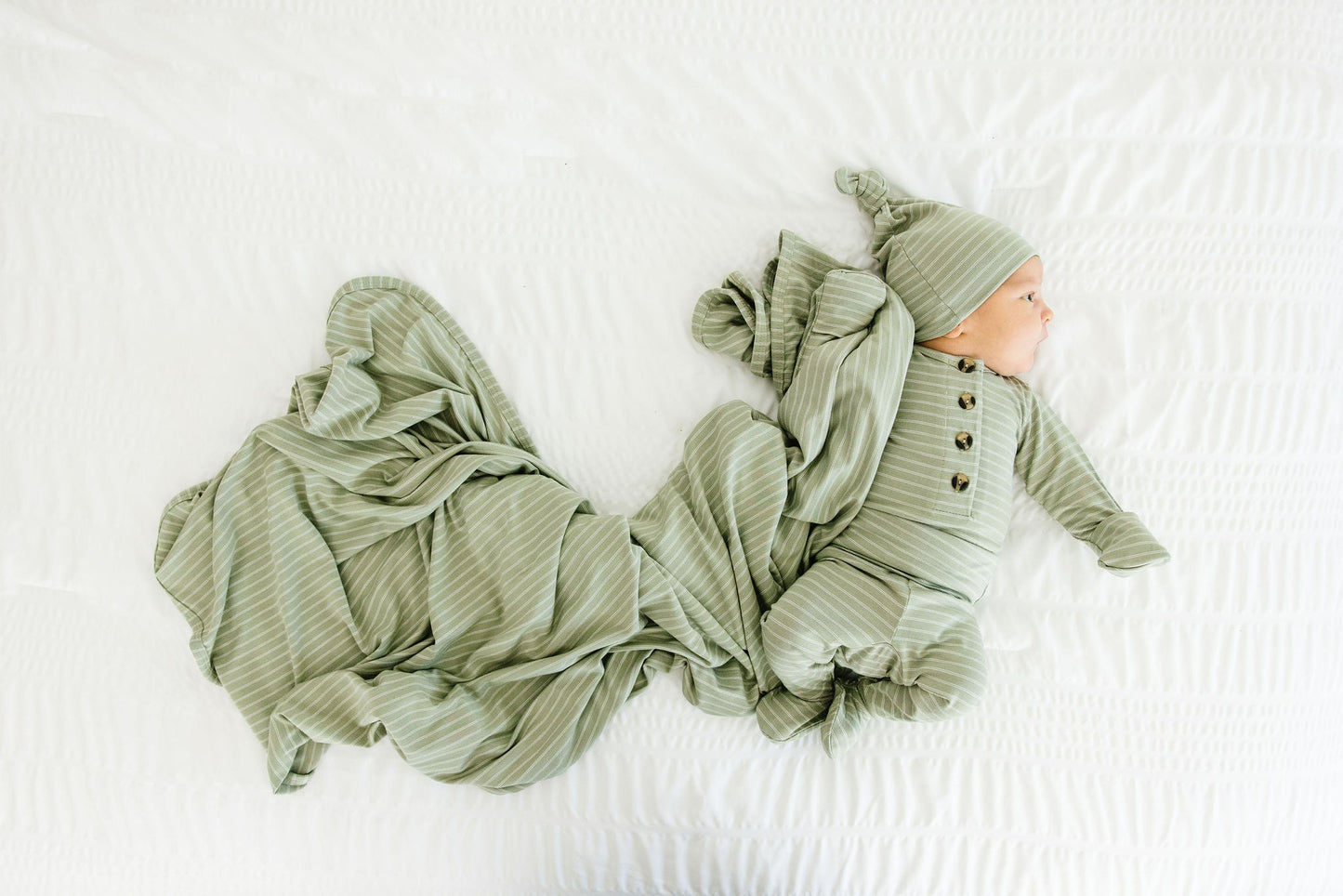 Carson Newborn Hat Bundle (Gown)