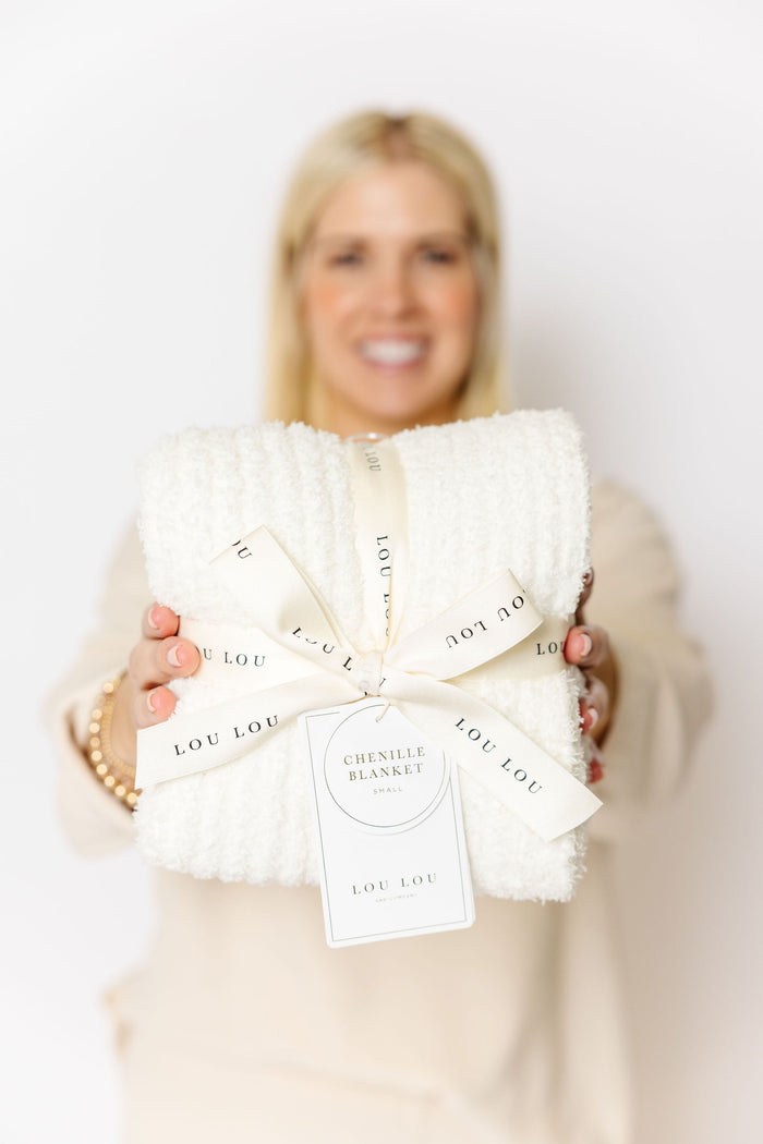 Chenille Blanket - Small