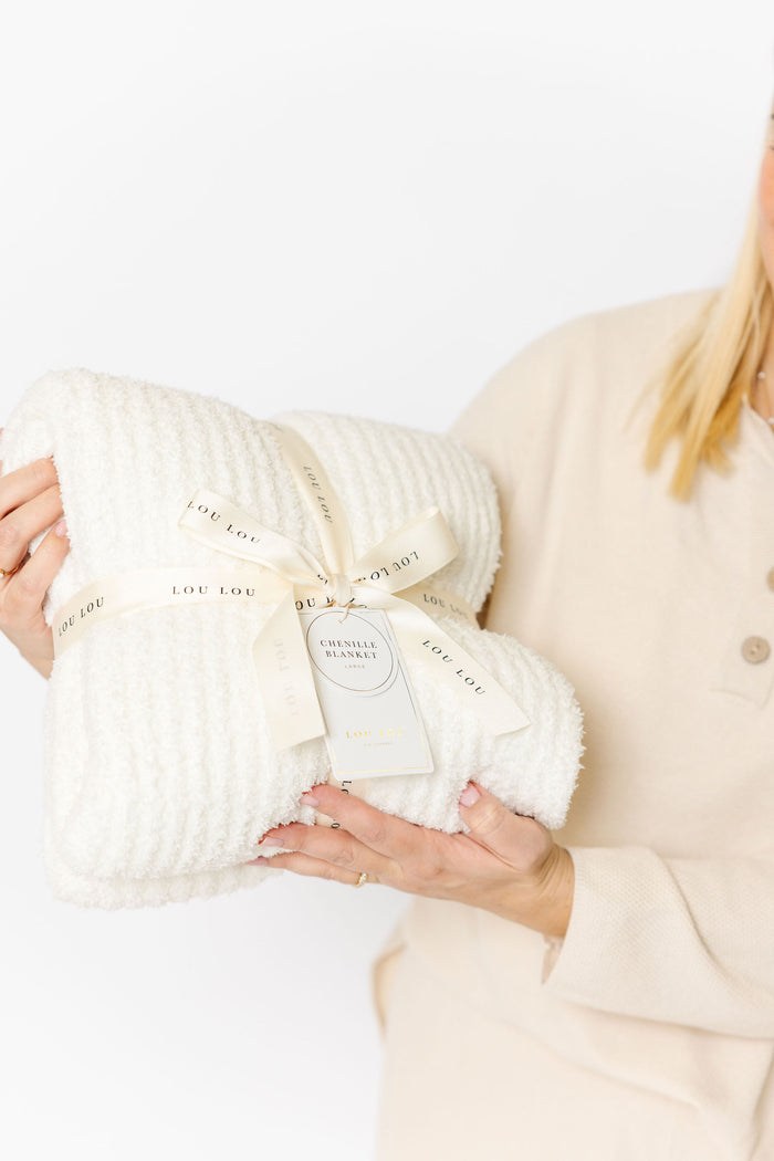 Chenille Blanket - Small