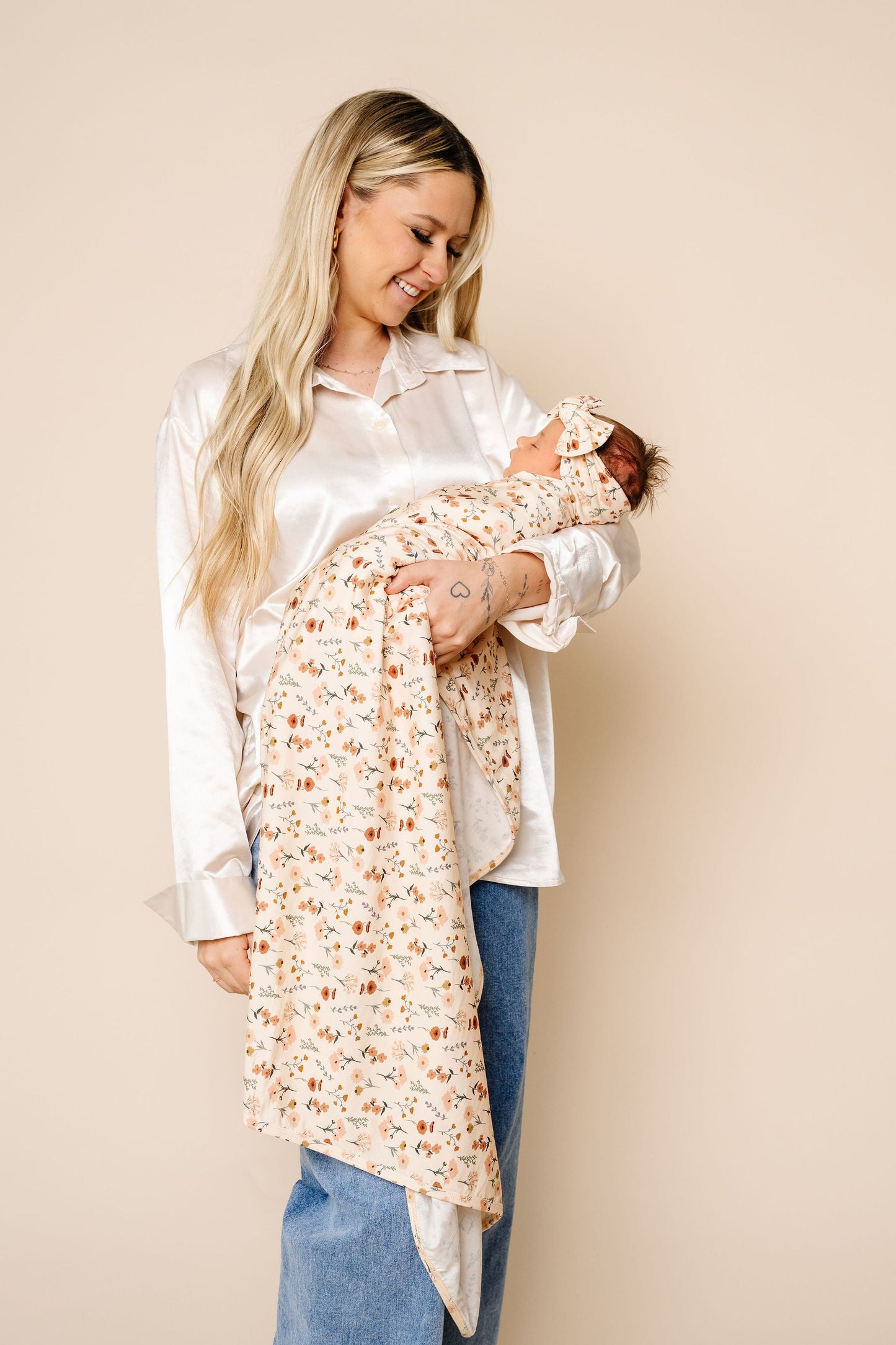 Rachel Newborn Headband Bundle (Gown)