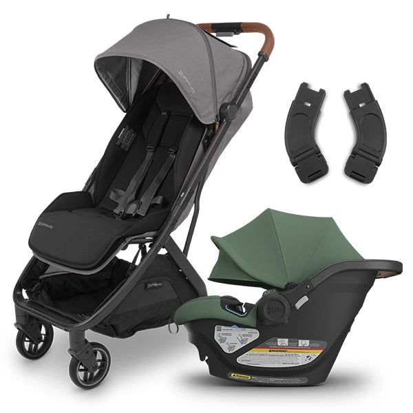 minu v3 uppababy UPPAbaby Minu V3 + Aria V2 Travel System Greyson