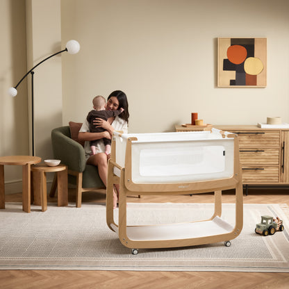 Snuz SnuzPod5 Bedside Crib Natural