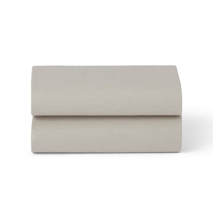 Bassinet 2 Pack Fitted Sheets - Gray