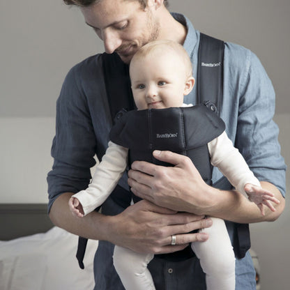 Baby Bjorn Baby Carrier Mini - Black Cotton gives you and your baby all of the support