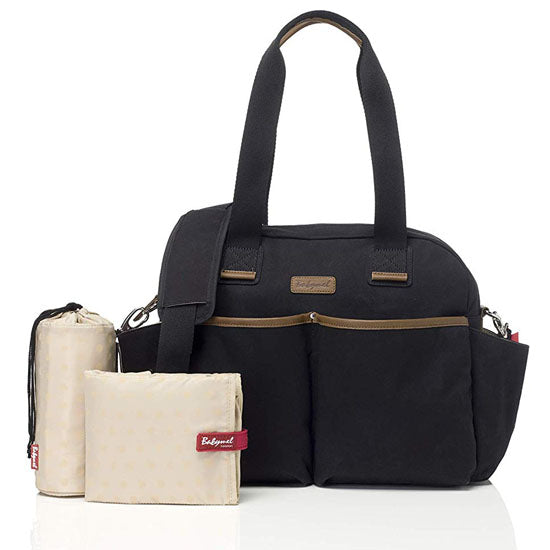 Babymel Jesse Diaper Bag - Black_thumb1_thumb2